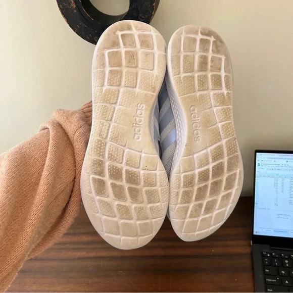 Adidas PureMotion Running Shoe Cloud Foam Grey Size 11 - Picture 11 of 11